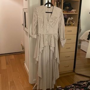 Petersyn top dress length tie back size M